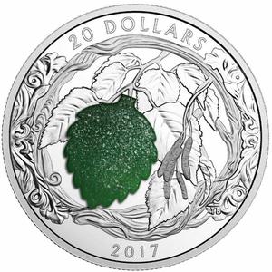 Canada / Silver Ounce 2017 Birch - reverse photo