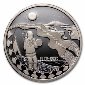Canada / Silver Two Ounces 2020 NW Territories - reverse photo