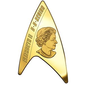 Canada / Gold Half Ounce 2016 Star Trek - Delta - obverse photo