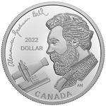 One Dollar Silver 2022 Alexander Graham Bell: Photo Coin, Canada, One Dollar Silver 2022 Alexander Graham Bell / thumbnail