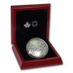 Silver Five Ounces 2018 Maple Leaves in Motion: Photo Coin, Canada, Silver Five Ounces 2018 Maple Leaves in Motion / thumbnail