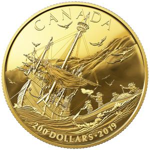 Canada / Two Hundred Dollars 2019 Arrival of the Europeans - reverse photo