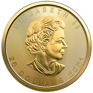 Canada / Gold Half Ounce 2021 Maple Leaf - obverse photo