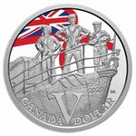 One Dollar 2020 VE Day - Navy: Photo Coin, Canada, One Dollar 2020 VE Day - Navy / thumbnail