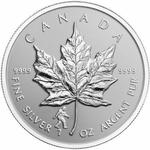 Canada / Silver Ounce 2016 Maple Leaf / Big Foot privy mark - reverse photo