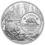 Silver Five Ounces 2022 The Beaver: Photo Coin, Canada, Silver Five Ounces 2022 The Beaver / thumbnail