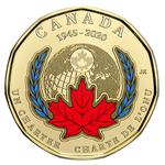 Canada / One Dollar 2020 Atlantic Charter / Coloured Reverse - obverse photo