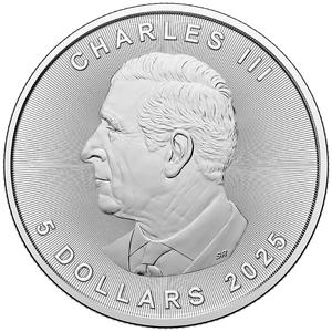 Canada / Silver Ounce 2025 Maple Leaf - obverse photo