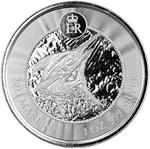Cayman Islands / Silver Ounce 2021 Marlin - reverse photo