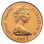 Twenty-five Dollars Silver 1977 Six Queens: Photo Coin, Cayman Islands, Twenty-five Dollars Silver 1977 Six Queens / thumbnail