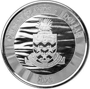 Cayman Islands / Silver Ounce 2023 Loggerhead Turtle - obverse photo
