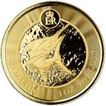 Cayman Islands / Gold Ounce 2021 Marlin - reverse photo