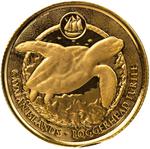 Cayman Islands / Gold Tenth-Ounce 2024 Loggerhead Turtle - reverse photo