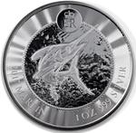 Cayman Islands / Silver Ounce 2017 Marlin - reverse photo