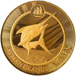 Gold Ounce 2025 Marlin: Photo 2025 Cayman Islands | Marlin 1 oz Gold Coin / thumbnail