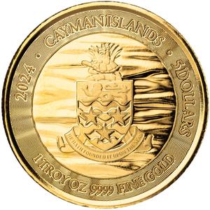 Cayman Islands / Gold Ounce 2024 Marlin - obverse photo