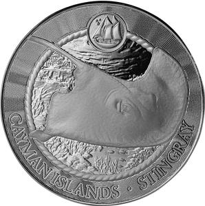 Cayman Islands / Silver Ounce 2025 Stingray - reverse photo