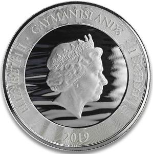 Cayman Islands / Silver Ounce 2019 Marlin - obverse photo