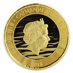 Cayman Islands / Gold Ounce 2018 Marlin / Coloured Proof - obverse photo
