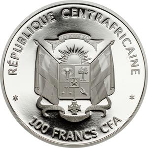 Central African Republic / One Hundred Francs 2015 Baobab - obverse photo