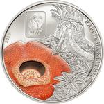 One Hundred Francs 2015 Rafflesia: Photo Coin, Central African Republic, One Hundred Francs 2015 Rafflesia / thumbnail