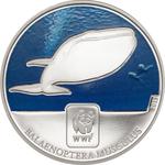 One Hundred Francs 2015 Blue Whale: Photo Coin, Central African Republic, One Hundred Francs 2015 Blue Whale / thumbnail