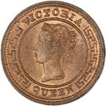 Quarter Cent 1890: Photo Coin, Ceylon, British, Quarter Cent 1890 / thumbnail