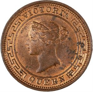 Ceylon, British / Half Cent 1901 - obverse photo