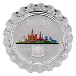 Silver Six Grams 2022 Bottle Cap - Russia: Photo Coin, Chad, Silver Six Grams 2022 Bottle Cap - Russia / thumbnail