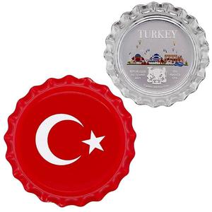 Chad / Silver Six Grams 2022 Bottle Cap - Turkey - reverse photo