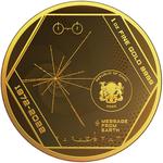 Gold Ounce 2022 Pioneer Plaque: Photo Pioneer Plaque 2022 Proof-Like - 1oz 9999 Gold / thumbnail