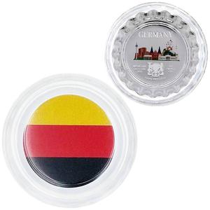 Chad / Silver Six Grams 2022 Bottle Cap - Germany - reverse photo