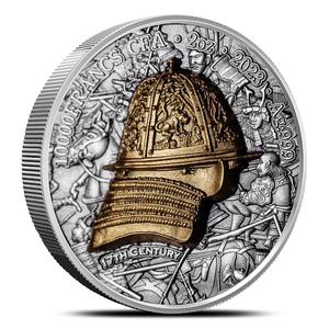 Chad / Silver Two Ounces 2023 History of War - reverse photo