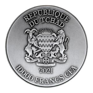 Chad / Silver Two Ounces 2021 Blackbeard - obverse photo