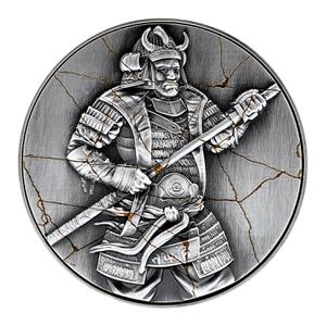 Chad / Silver Two Ounces 2021 Yasuke - reverse photo