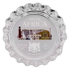 Chad / Silver Six Grams 2022 Bottle Cap - South Africa - obverse photo