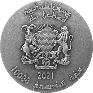 Chad / Silver Two Ounces 2021 Saladin - obverse photo