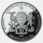 Silver Ounce 2017 Gargoyles: Photo Coin, Chad, Silver Ounce 2017 Gargoyles / thumbnail