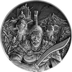 Chad / Silver Two Ounces 2024 Hannibal - reverse photo