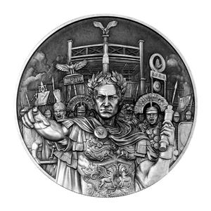Chad / Silver Two Ounces 2025 Julius Caesar - reverse photo