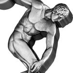 Silver Two Ounces 2022 Discobolus: Photo Coin, Chad, Silver Two Ounces 2022 Discobolus / thumbnail