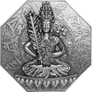 Chad / Silver Five Ounces 2020 Boundless Space Treasury - reverse photo