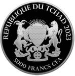 Chad / Silver Ounce 2023 Goddess Europa - obverse photo