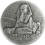 Silver Five Ounces 2019 Sphinx of Hatshepsut: Photo Coin, Chad, Silver Five Ounces 2019 Sphinx / thumbnail