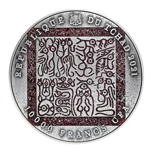 Chad / Silver Two Ounces 2021 Lu Bu - obverse photo