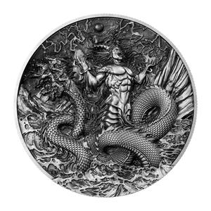 Chad / Silver Two Ounces 2025 Gonggong - reverse photo