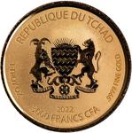 Gold Ounce 2022 Kek: Photo 2022 ERS Kek 1 oz Gold Proof Coin / thumbnail