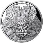 Silver Ounce 2017 Gargoyles II: Photo Coin, Chad, Silver Ounce 2017 Gargoyles / thumbnail