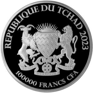 Chad / Silver Kilo 2023 Bull and Bear - obverse photo