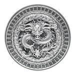 Silver Two Ounces 2021 The Forbidden Dragon: Photo Coin, Chad, Silver Two Ounces 2021 The Forbidden Dragon / thumbnail